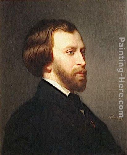 Charles Zacharie Landelle Alfred de Musset (1810-1857)